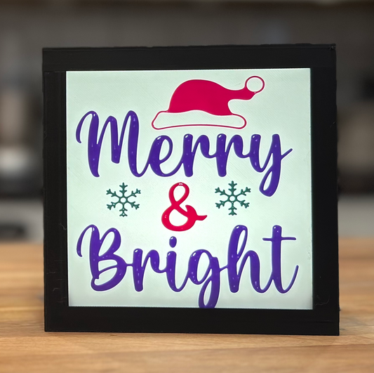 Merry & Bright [Pink/Green/Purple]