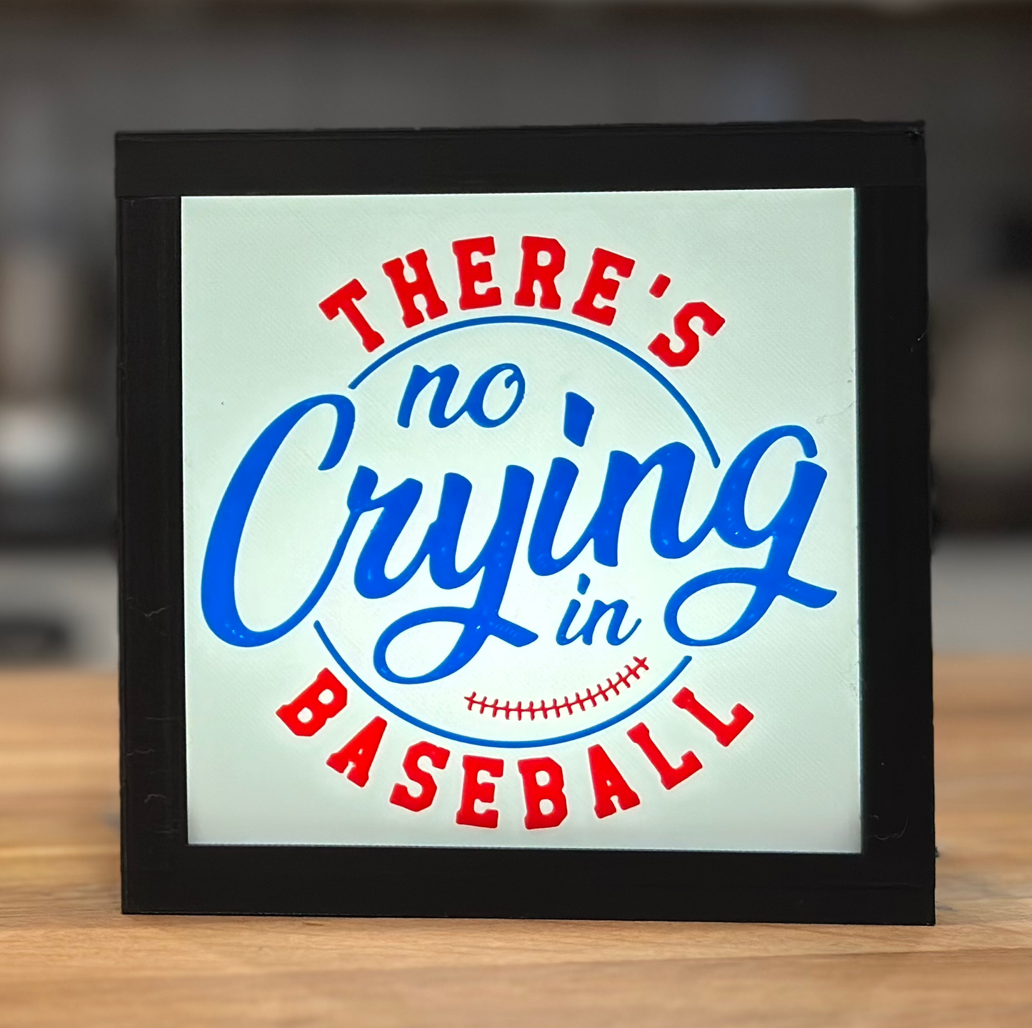 There's No Crying in Baseball