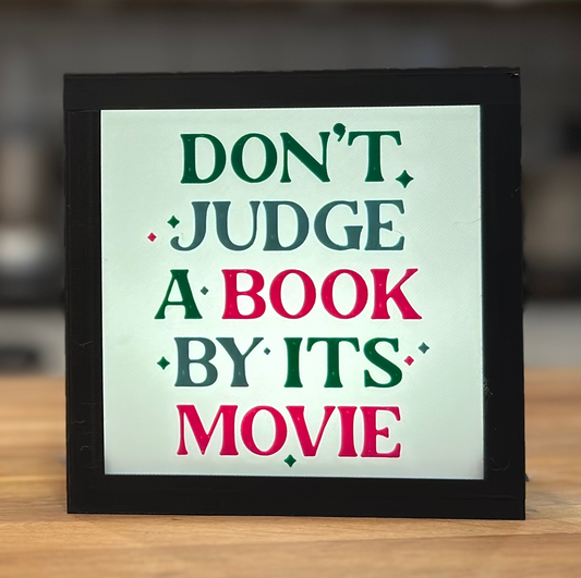 Don't Judge a Book by its Movie